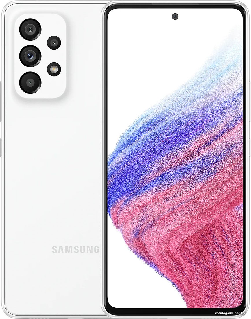Телефон Samsung Galaxy A53 5G SM-A536E 6GB/128GB (белый)
