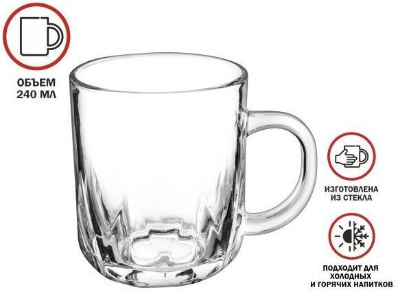 Кружка Perfecto Linea Айсберг 30-122040