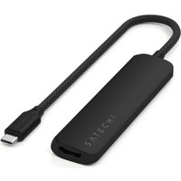 Док-станция Satechi 7-in-1 USB-C Slim Multiport Adapter with Ethernet ST-P7SK (черный)