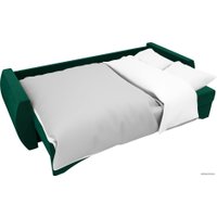 Диван Лига диванов Сатурн 101019 (велюр, зеленый)