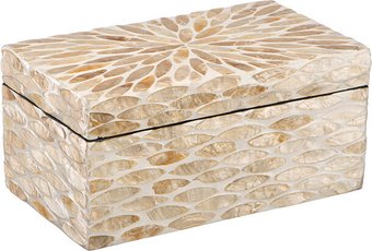 Шкатулка для украшений Вещицы Золотой песок VP-18 (золотистый)