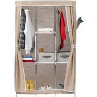 Тканевый шкаф Mio Tesoro Lari 4 (бежевый) в Бобруйске