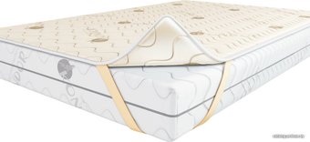 Ортопедический наматрасник Kondor Fiber 4 нестеганый 160x200 (жаккард)