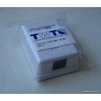 Розетка компьютерная TWT TWT-SM1-45-WH