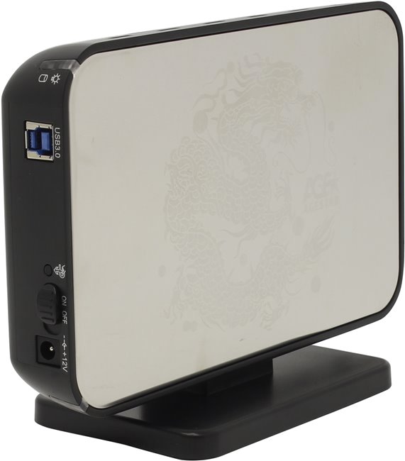 

Бокс для накопителей 3.5" AgeStar 3UB3A8-6G (черный/серебристый)
