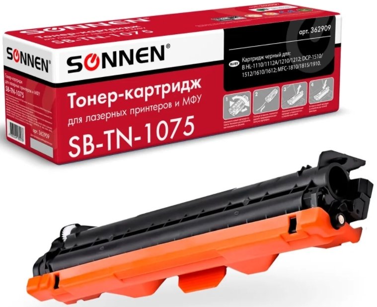 

Картридж Sonnen SB-TN1075 (аналог Brother TN-1075)