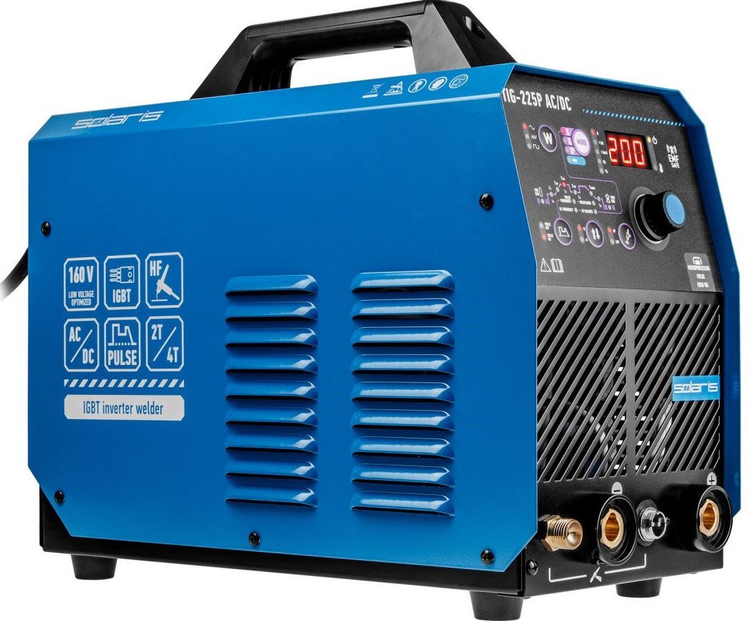 Сварочный инвертор Solaris TIG-225P AC/DC
