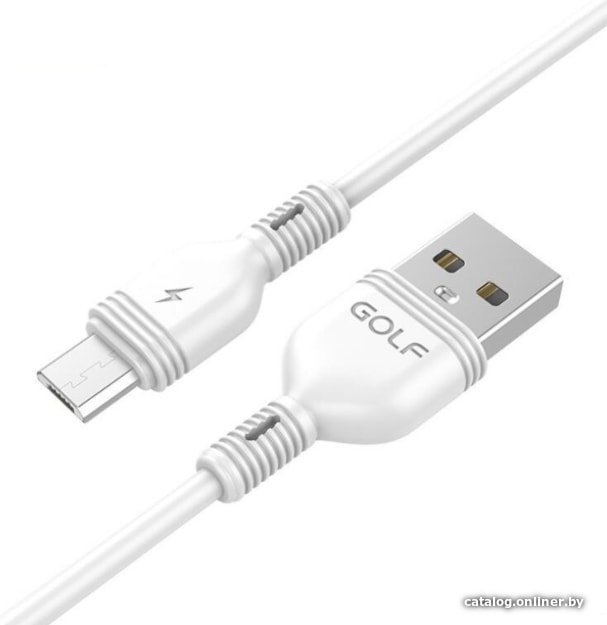 Кабель GOLF Micro USB GC-75 1 м (белый)