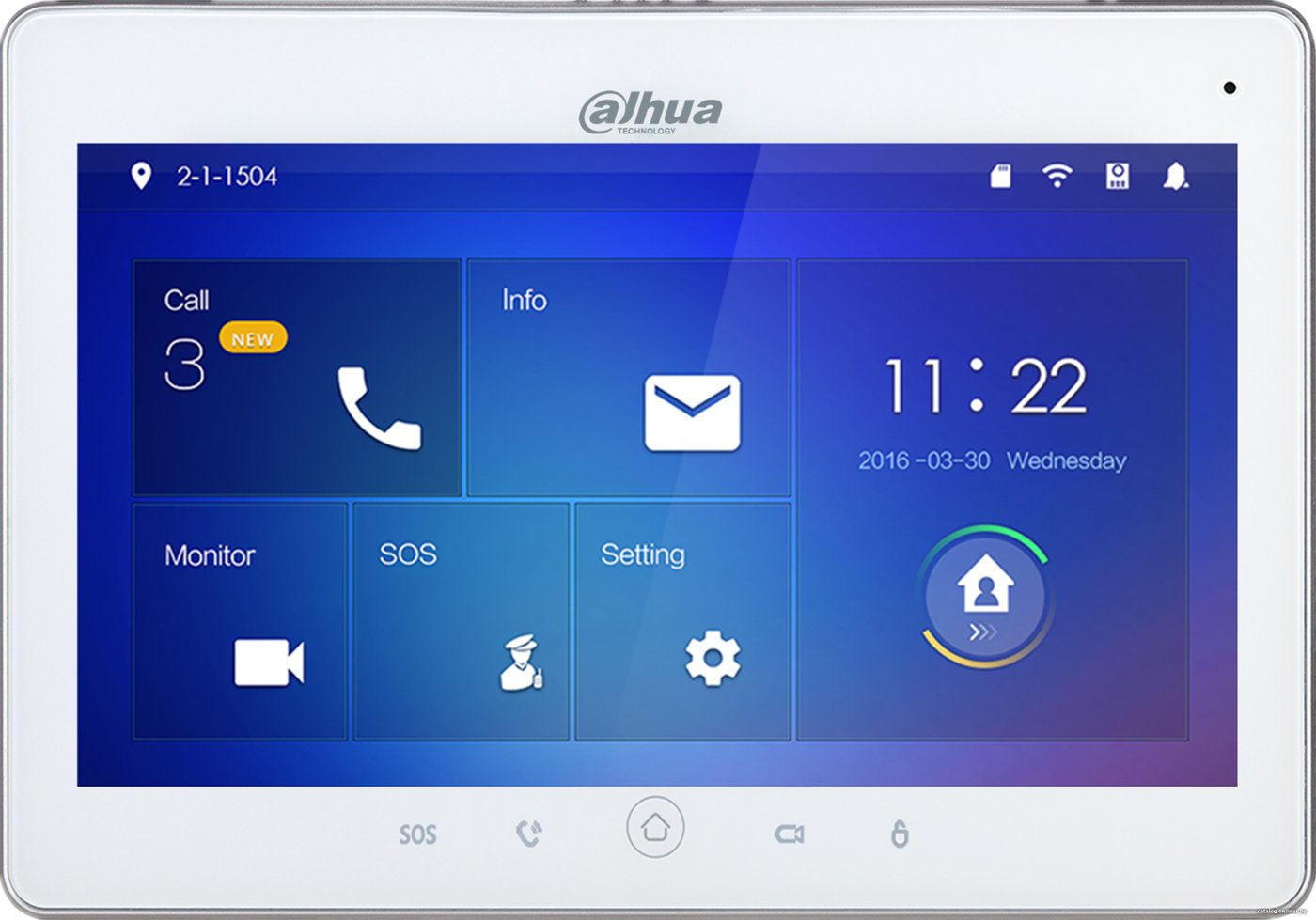 

Монитор Dahua DHI-VTH5241DW-S2
