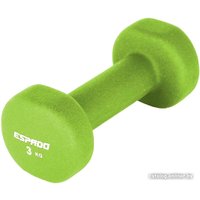 Гантель Espado ES1115 3 кг (зеленый)