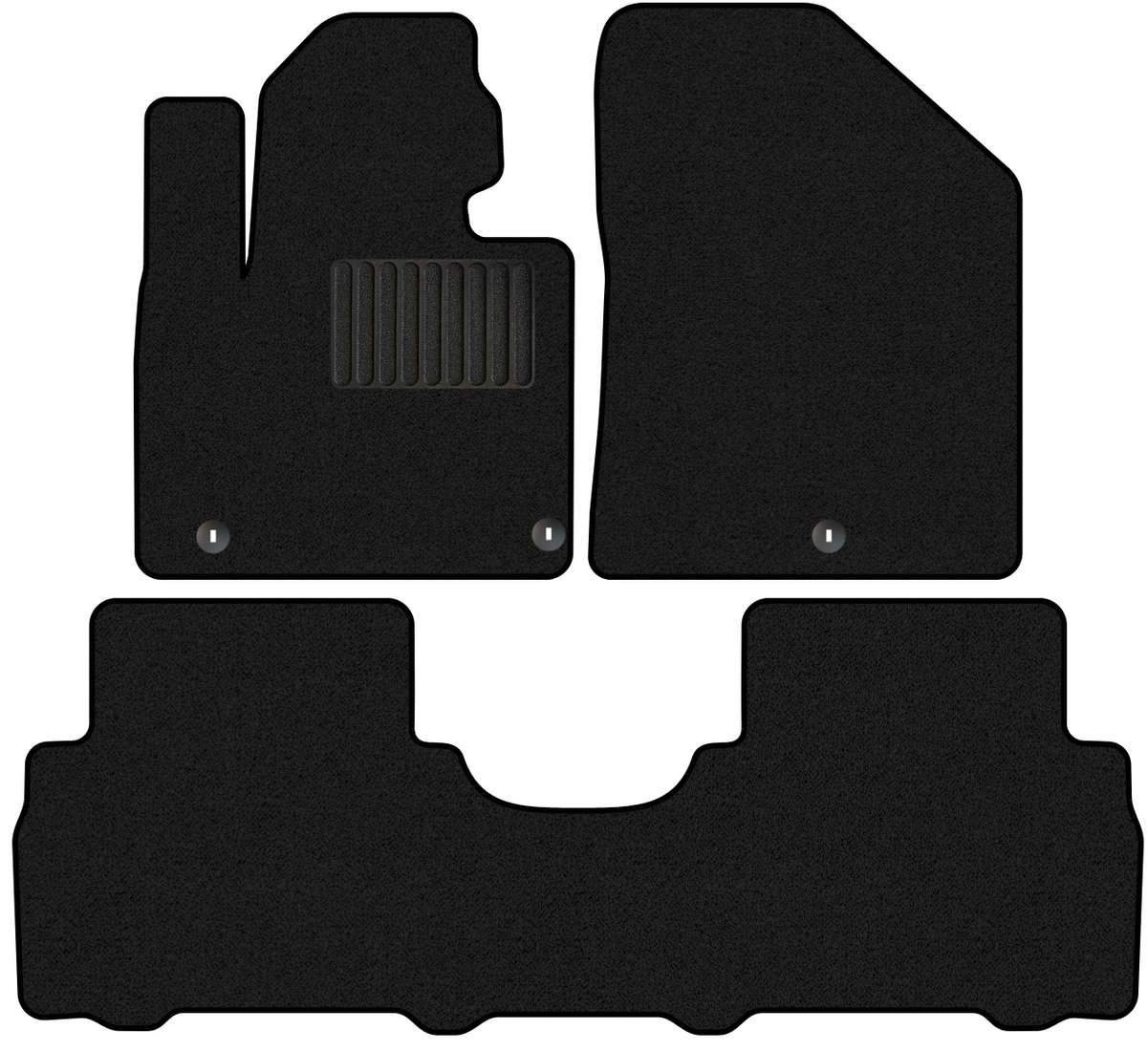 

Комплект ковриков для авто Alicosta Kia Sorento Prime III (suv 7 мест / UM) 2014 - 2020 (ворс)