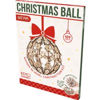 Сборная модель Eco-Wood-Art Новогодний шар