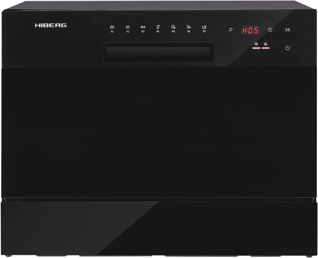

Отдельностоящая посудомоечная машина Hiberg T56 615 B