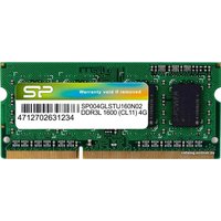 Оперативная память Silicon-Power 4GB DDR3 SO-DIMM PC3-12800 SP004GLSTU160N02