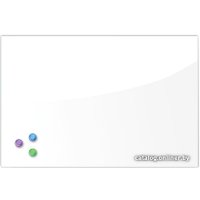 Магнитно-маркерная доска BRAUBERG стеклянная 40x60 см (белый)