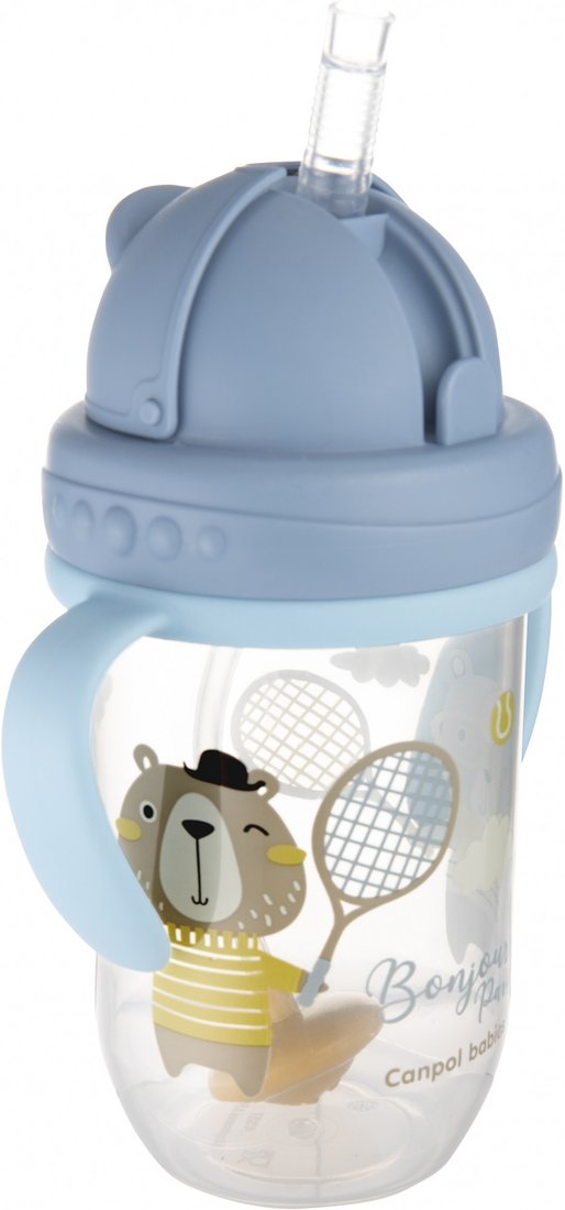 

Бутылочка для кормления Canpol babies Bonjour Paris 56/607 (270 мл, синий)
