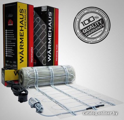 

Нагревательный мат Warmehaus MAT 160W 2.5 кв.м 400 Вт
