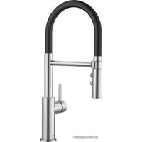 Смеситель Blanco Catris-S Flexo (черный/хром)