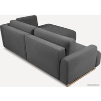 Угловой диван Divan Онте Bucle Grafit 186296 (серый)