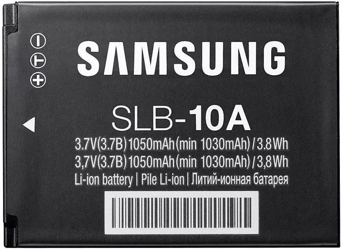 

Аккумулятор Samsung SLB-10A