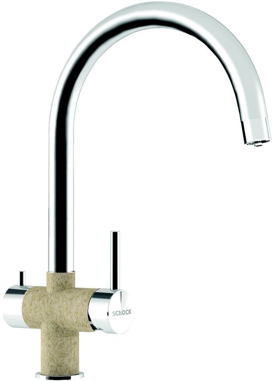 

Смеситель Schock Ares Cristalite (сталь/саббиа)