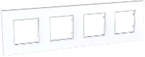 

Рамка Schneider Electric Unica MGU2.708.18 (белый)