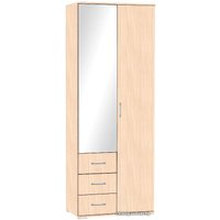 Шкаф распашной МДК ГШ1 2-х створчатый 800x450x2120 (дуб млечный)