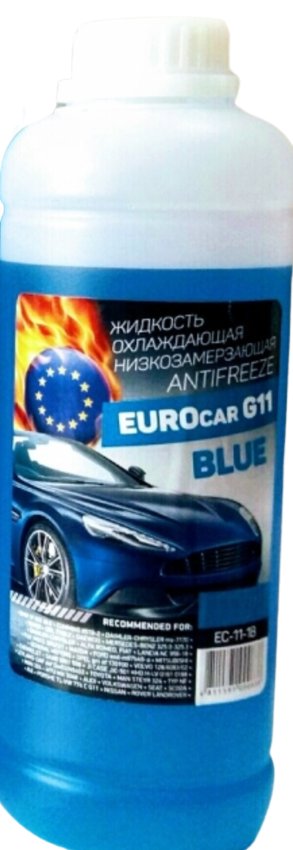 

Антифриз EUROcar G-11 1л (синий)