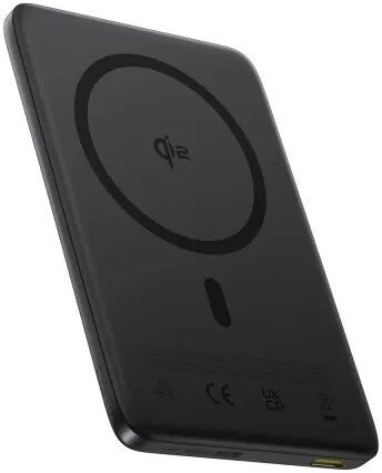 Внешний аккумулятор Baseus PicoGo AM41 Ultra-Slim Qi2 Magnetic Power Bank 10000mAh (черный)