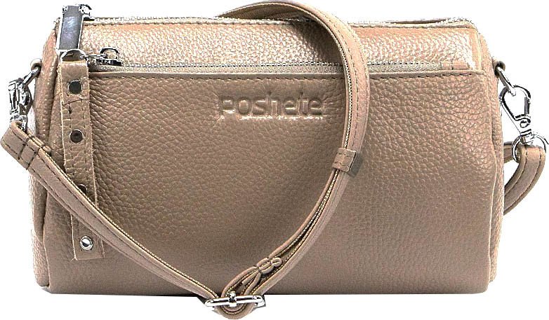 

Женская сумка Poshete 886-88083-LCF (кофе)