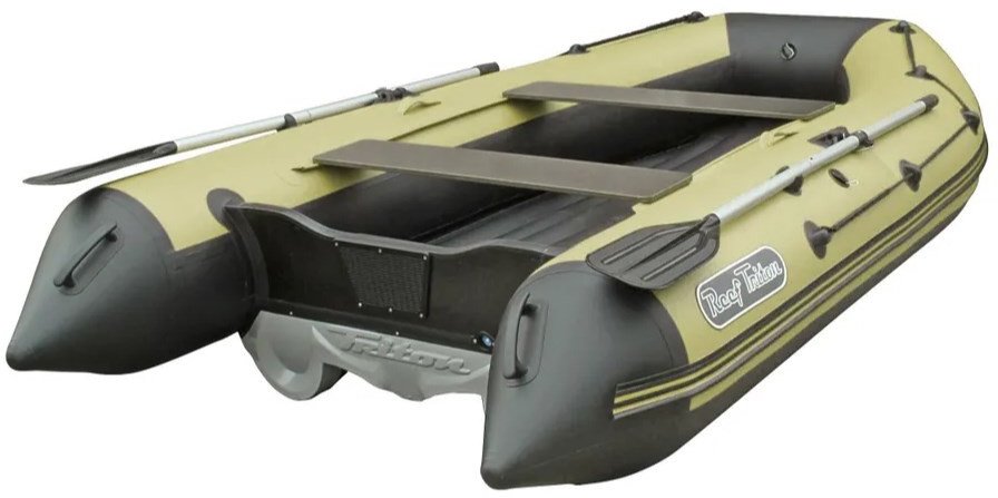 

Моторно-гребная лодка Reef Тритон RF-T340ND (черный/оливковый)