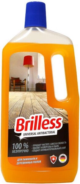 

Средство для деревянных поверхностей Brilless Universal Antibakterial и ламината 1 л