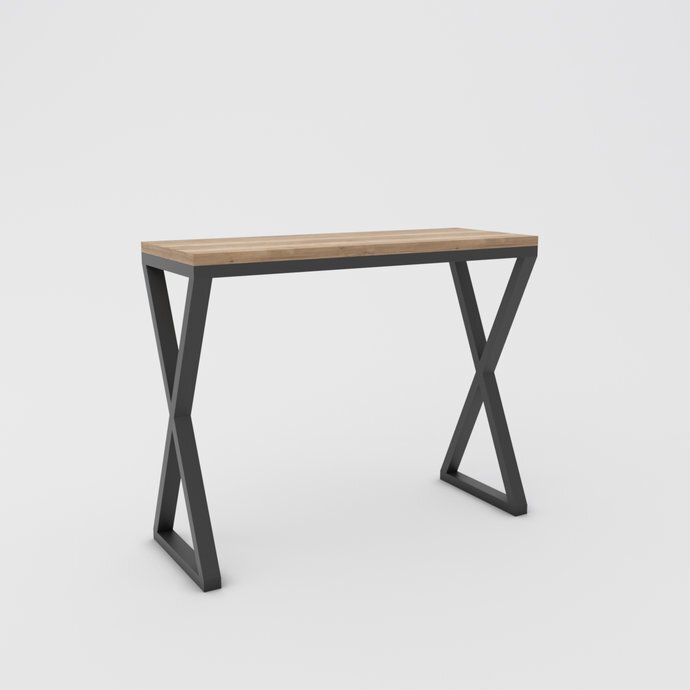 

Барный стол Hype Mebel Амарион 120x40 (черный/дуб галифакс натуральный)
