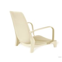 Стул с подлокотниками Sheffilton SHT-S76/S424 (бежевый/медный металлик)