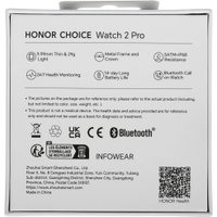 Умные часы HONOR Choice InFoWear Watch 2 Pro LWS-WB11 (черный)