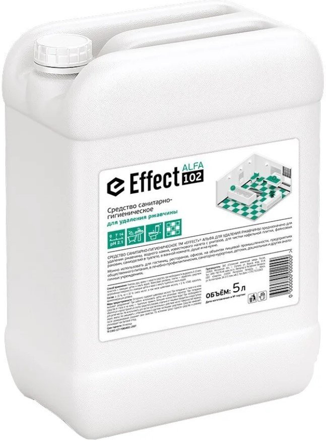 

Средство для сантехники Effect Альфа 102 5 л
