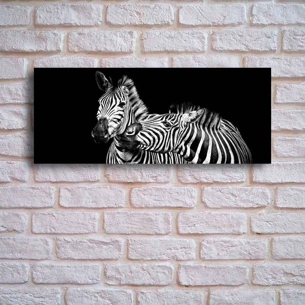 

Картина на стекле Stamprint Две зебры AN013 (50x125)