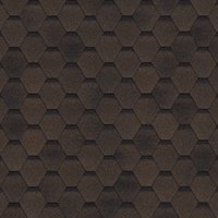 Битумная черепица Shinglas Финская соната (коричневый)