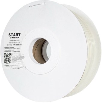 Пластик Kremen Start ABS 1.75 мм 1000 г (натуральный)