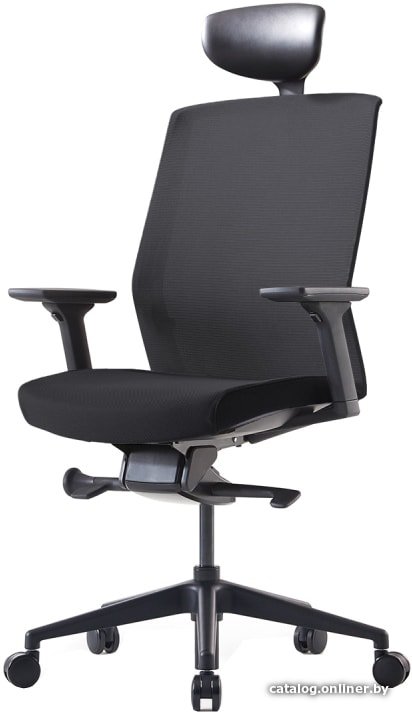 Офисное кресло Bestuhl J1G120L (черная крестовина, черный)