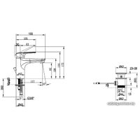 Смеситель Villeroy & Boch O.novo Start TVW10510111061