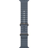 Умные часы Apple Watch Ultra 3 LTE 49 мм (титановый корпус, природный/синий, ремешок из эластомера)
