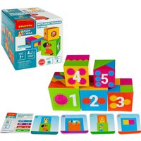 Развивающая игра Bondibon Интеллектуальные кубики ВВ6247