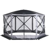 Кемпинговая палатка Wild Land Hub screen house 600 920003-0004-0024.SET (коричнево-бежевый, со стенками)