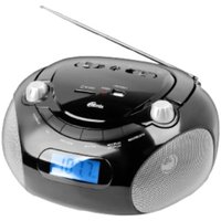Магнитола Ritmix RBB-030BT (черный/серебристый)
