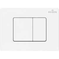 Унитаз подвесной Roxen Antares в комплекте с инсталляцией StounFix Dual Fresh 6 в 1 868543 (кнопка: белый глянцевая)