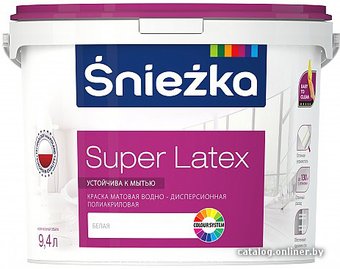 Sniezka Super Latex 9.4 л (белый)