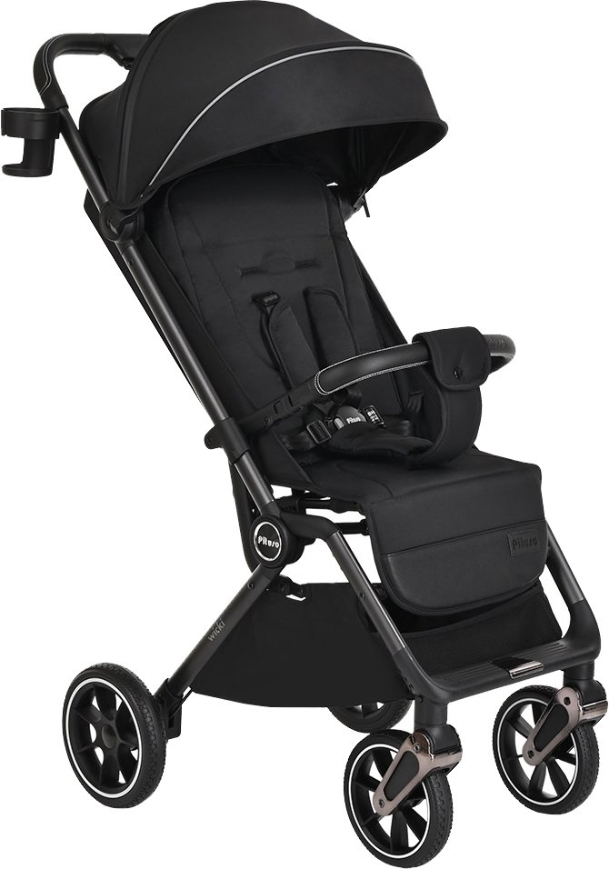 

Коляска прогулочная «книга» Pituso Wicki ABF2022 (черный)