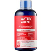 Ополаскиватель для полости рта Waterdent Ополаскиватель для полости рта Хлоргексидин Перечная мята 500 мл