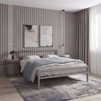 Кровать Князев Мебель Наргиз НЗ.120.190.С (серый муар) в Могилеве